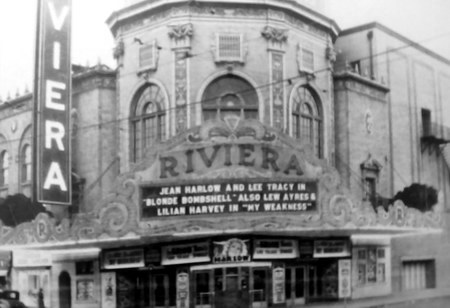 Riviera Theatre - Marquee View